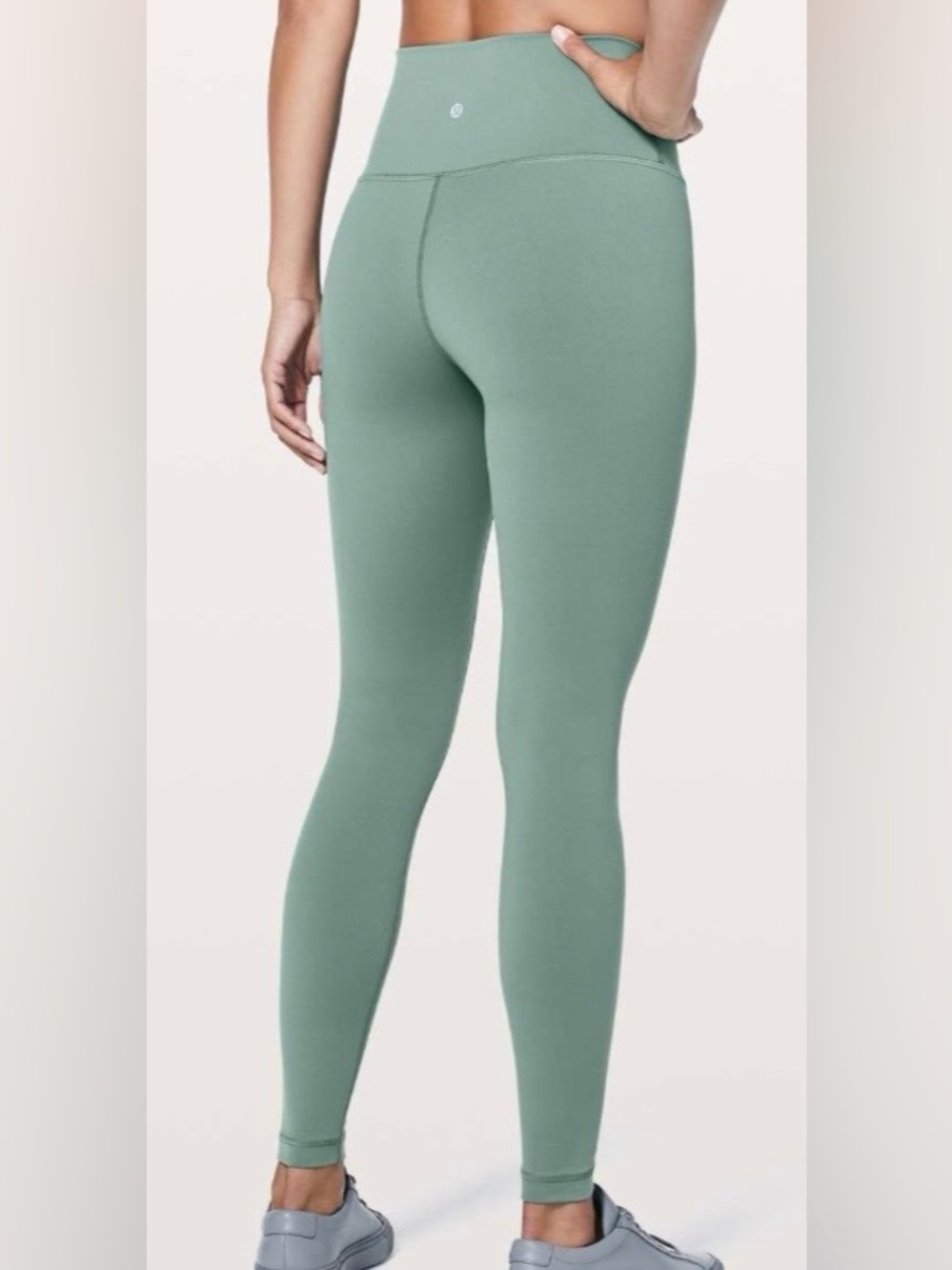 Lululemon Wunder Under High Rise Tight 28” Inseam Size 4 Junioer Color Green - Picture 2 of 14